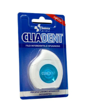 CLIADENT Filo Interdentale Spugnoso 30 Pezzi